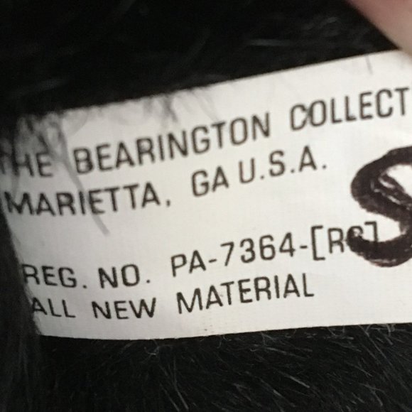 🎉Host Pick 🎉 The Bearington Collection Black Bear Stuffed Toy - Picture 6 of 6